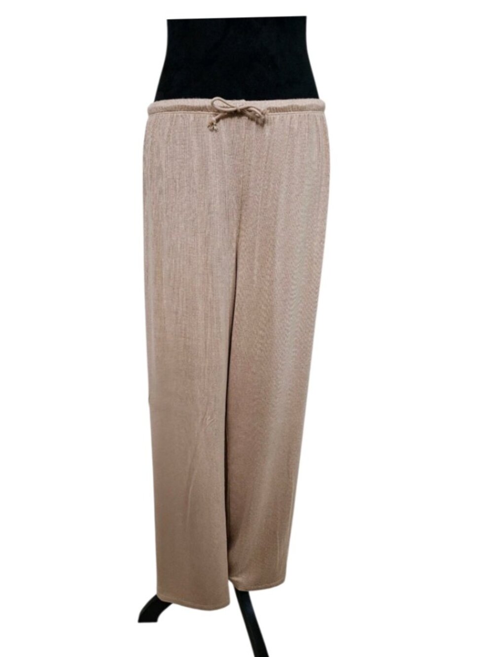 Elegant Tan Women's Pants-Size M